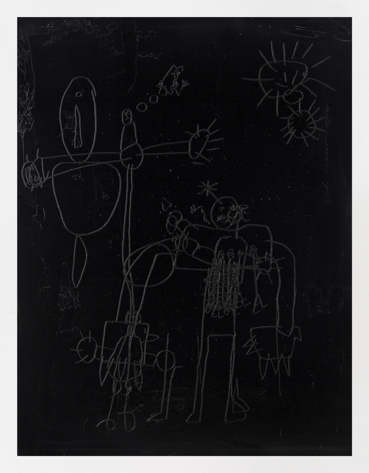 Figura Humana II, série Carbono, 2018