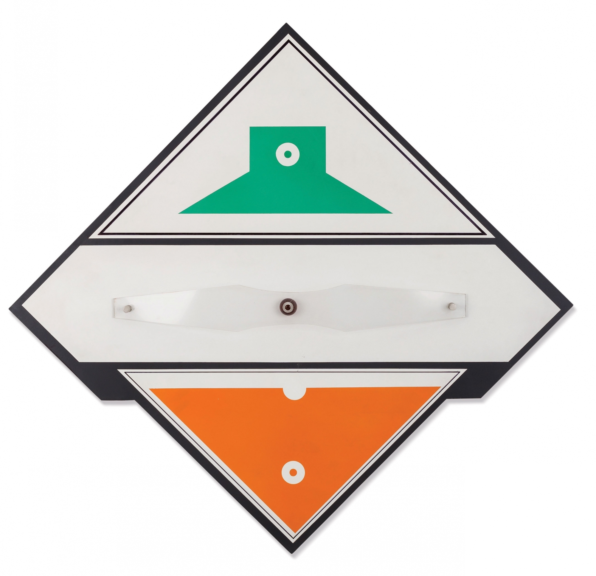 Vert Orange - Série Plastique, 1988, Paris