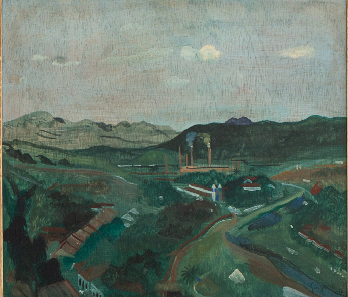 Alberto da Veiga Guignard | Paisagem Sabará, 1956