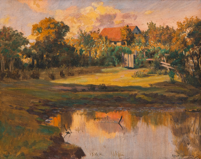 Alfredo Andersen | Paisagem, 1917