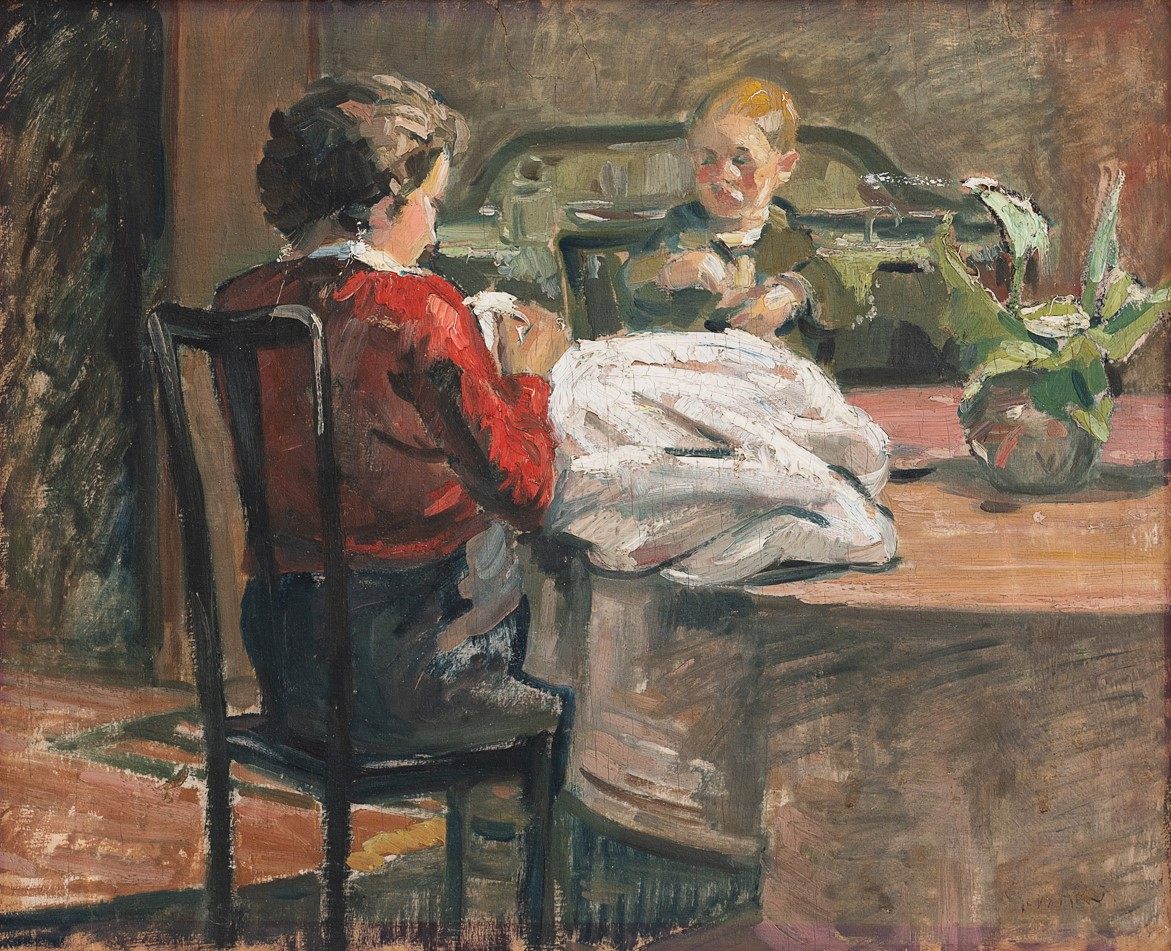 Guido Viaro | Cena Familiar, década de 1930