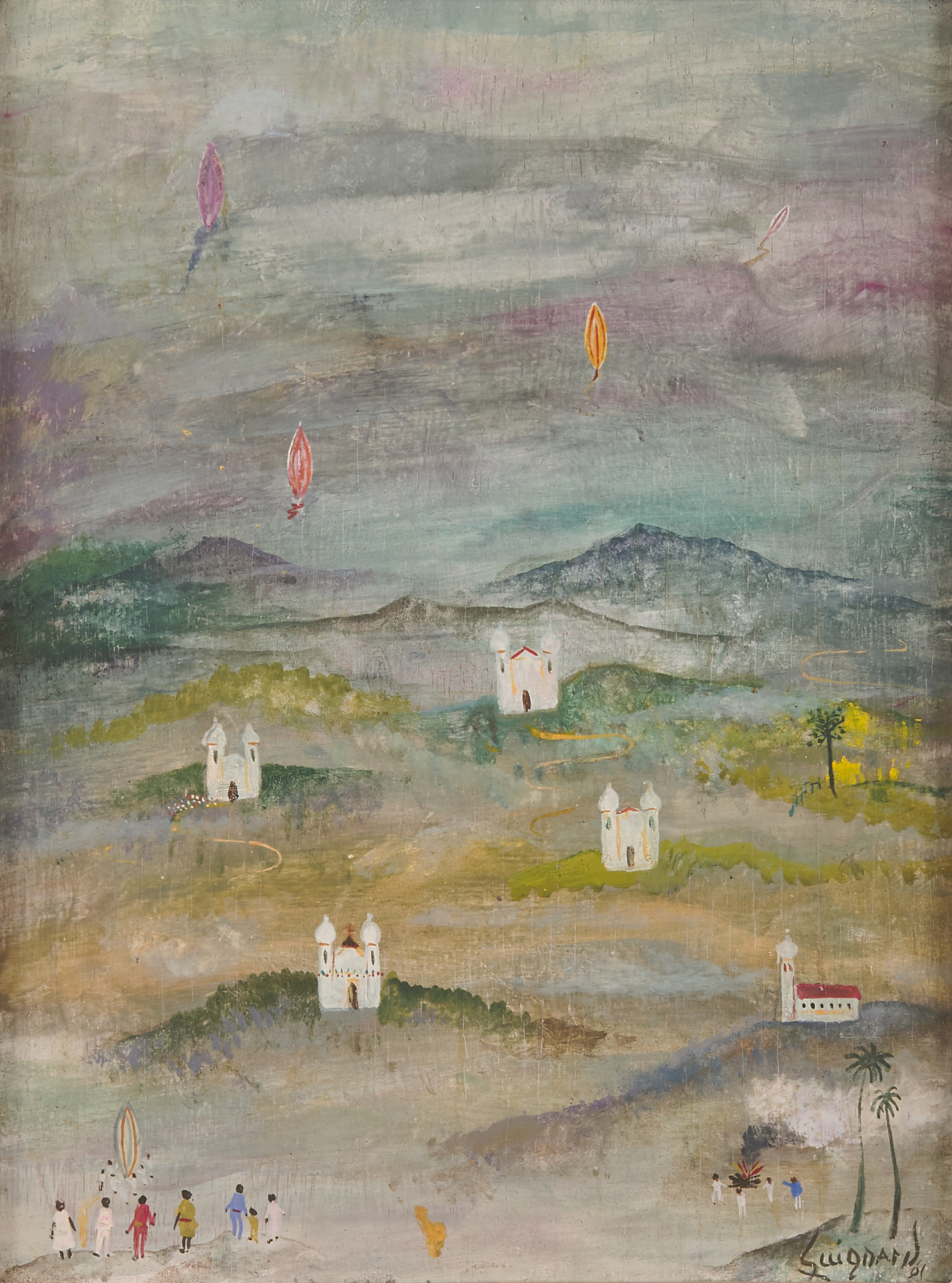 Alberto Da Veiga | Guignard Festa de São João, 1961