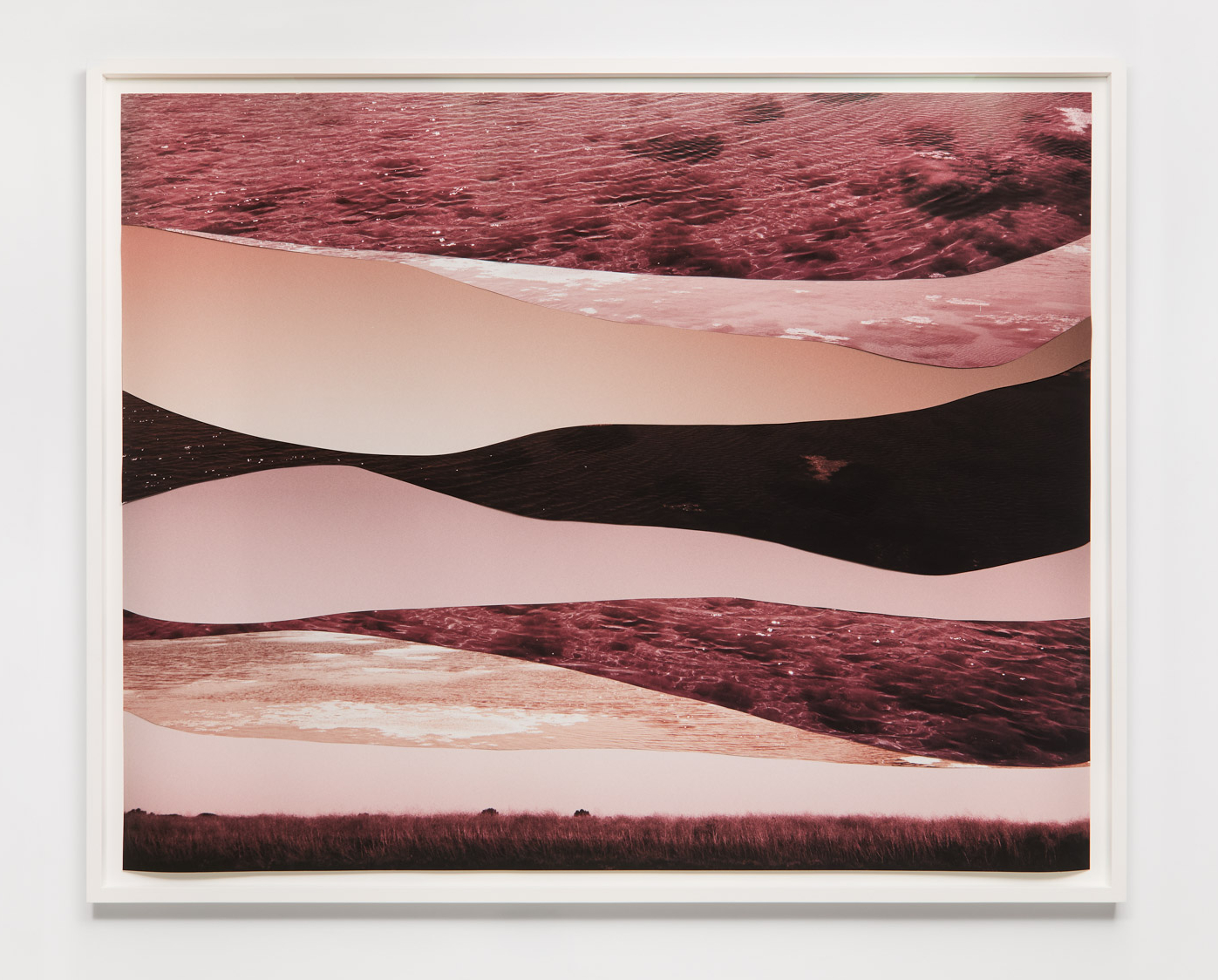 Paisagem Rosa, série Palavras-sal, 2025